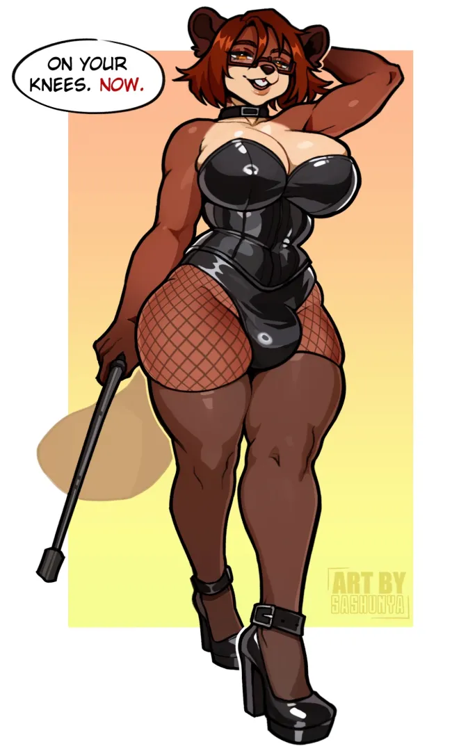 The Beaver Dom has arrived so get on your knees! - by Sashunya posted by RxMurloc