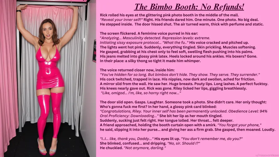 The Bimbo Booth: No Refunds! by missavantikaxo