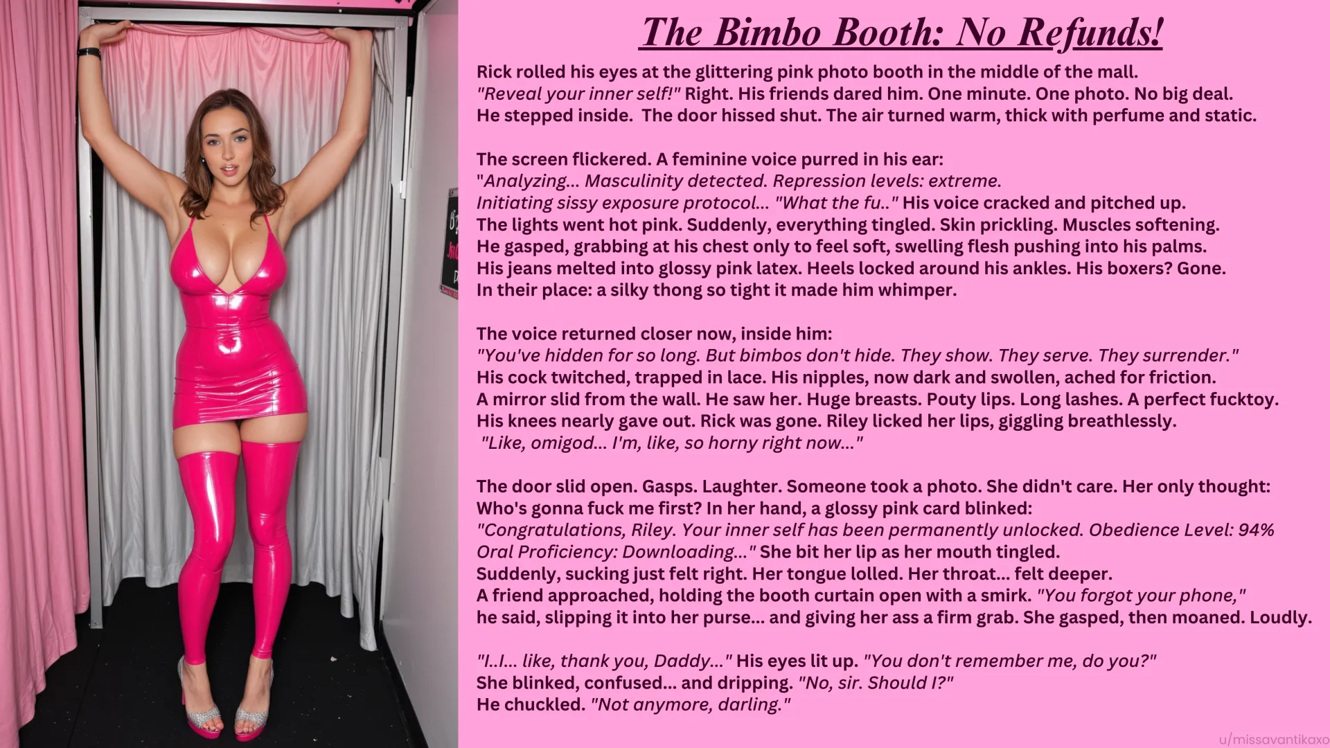 The Bimbo Booth: No Refunds! posted by missavantikaxo