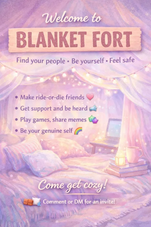 The Blanket Fort  ● SFW ● A Place To Be Yourself by SomeWedding4061