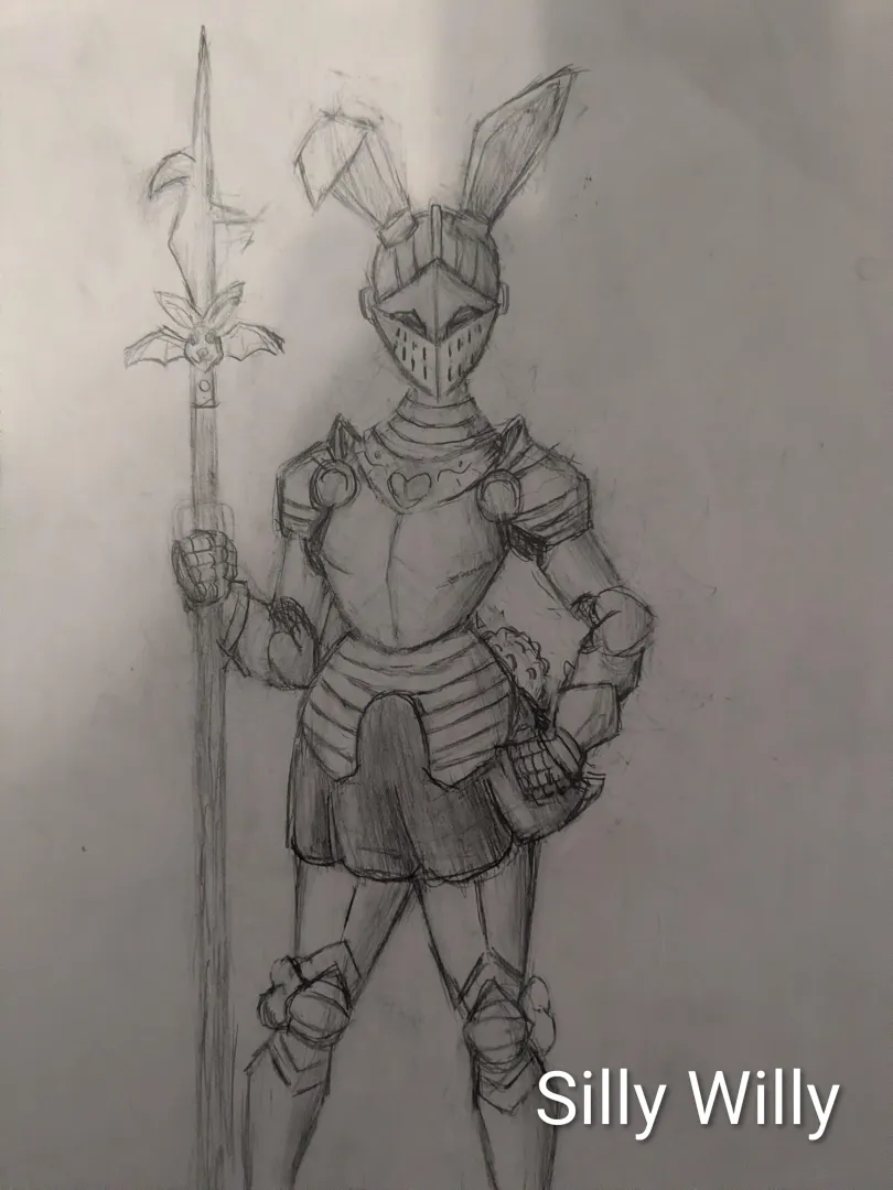 The bunny in (mostly) historically accurate armor posted by 007silly_willy