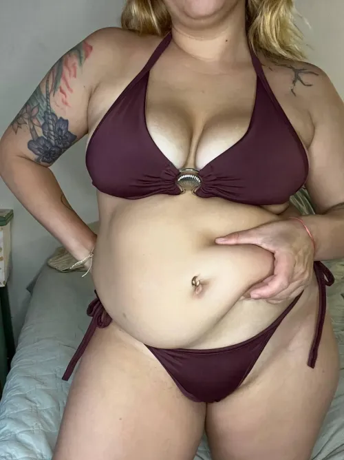 The day I find love, I hope he likes to play with my tummy. by Final_Yak882