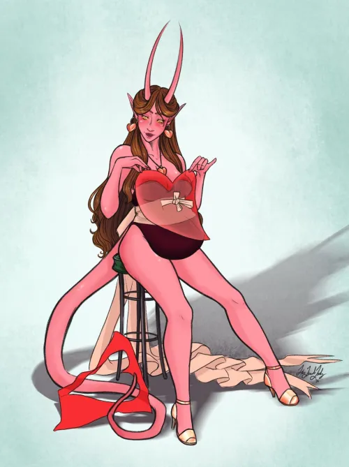 The Demon of Valentines by HeavyLancerthe8th