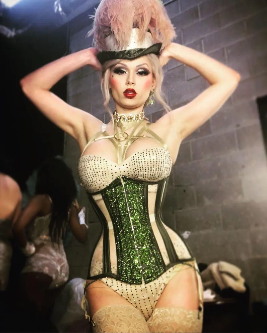 The face of someone who forgot to pee before putting her corset on posted by LilChereBear