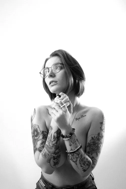 The girl with the tattoos by anegin22