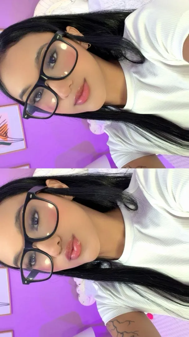 The glasses might mislead you, but what’s underneath is pure trouble. Do you prefer me with them on or off?  posted by SamantaKane