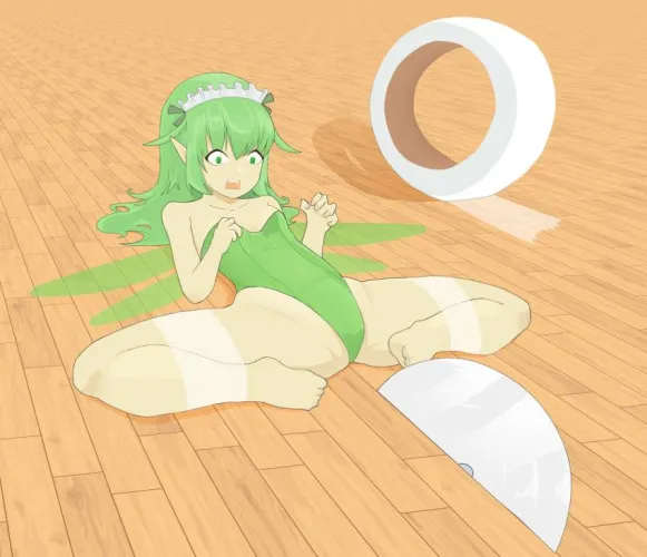 The green shitstain about to be sawed in half because it deserves it by PianistConfident1284