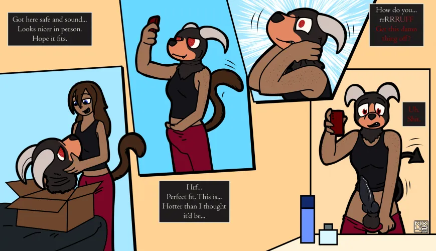 The Houndoom Head ( NX-42 / ~immelmann ) by NoPhotojournalist611