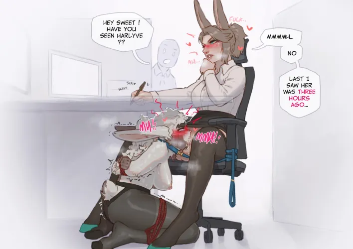 The hours are long, but the girlcockwarming position pays very well (by @Starlyve) by Ayanelicia