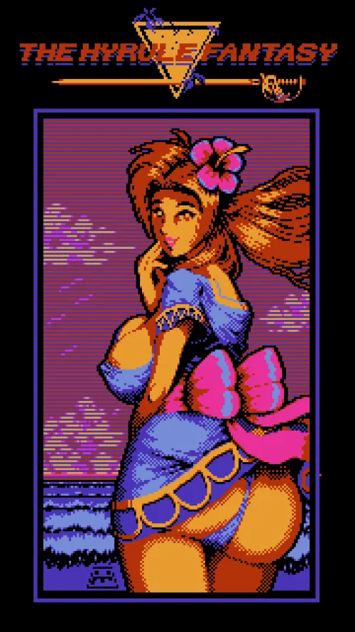 The Hyrule Fantasy: Island Gal by mykarmykar