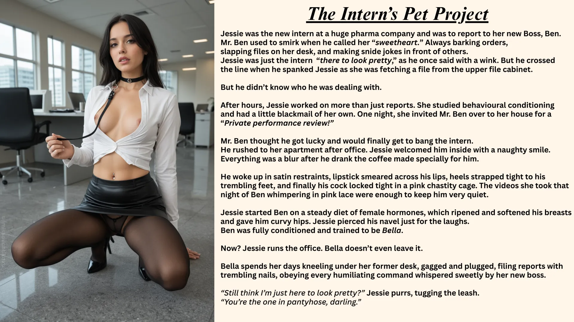 The Intern's Pet Project posted by missavantikaxo