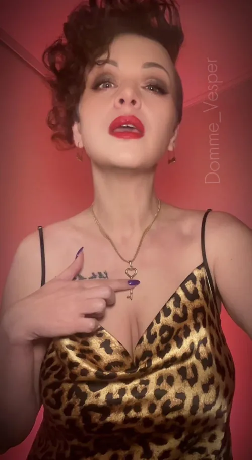 The key stays on my neck by domme_vesper_