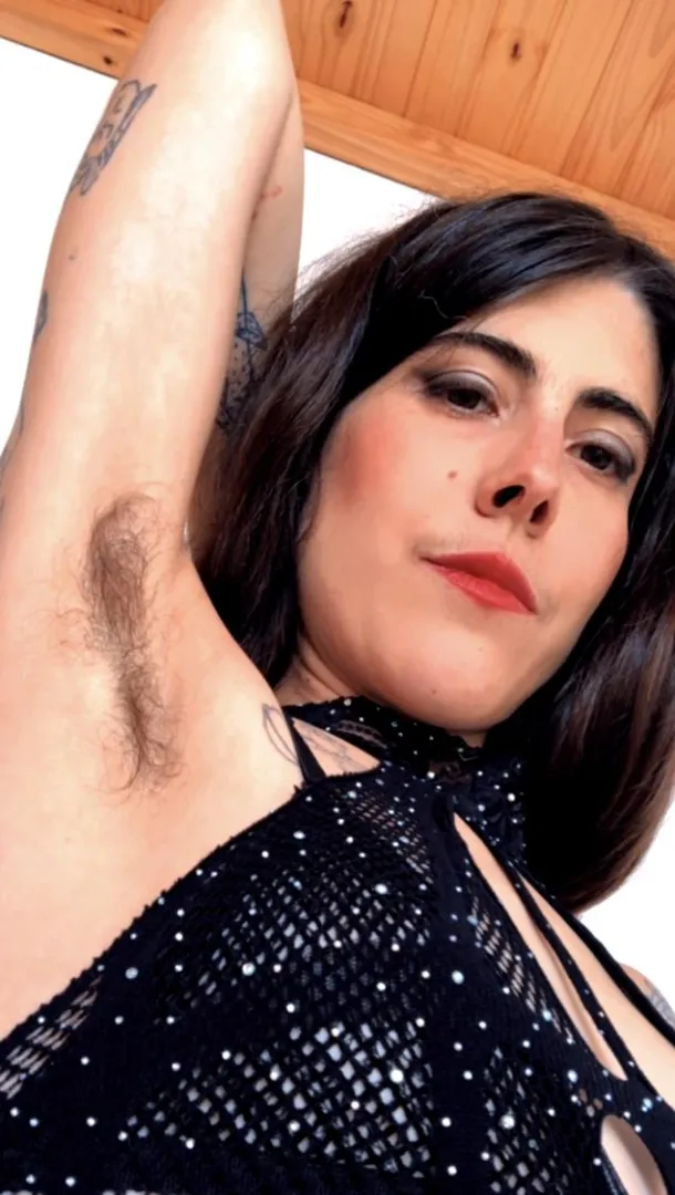 the most delicious pheromones scent comes from a Goddess hairy pits posted by Southern-Deal5821