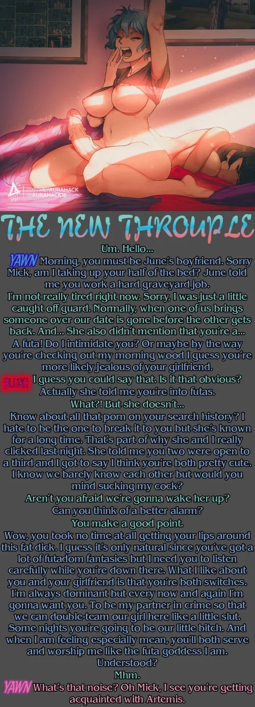 The New Throuple by KinkyCaptionConvos