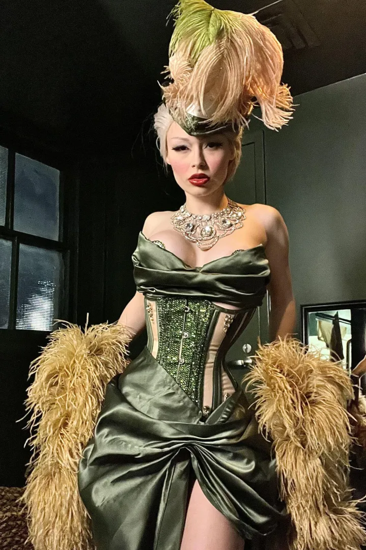 The only thing harmed during the making of this outfit was me and my waist posted by LilChereBear