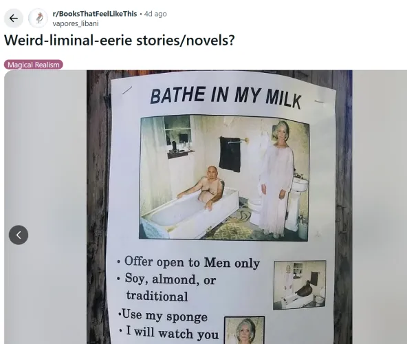 The reader's barely concealed fetish by thesaddestpanda