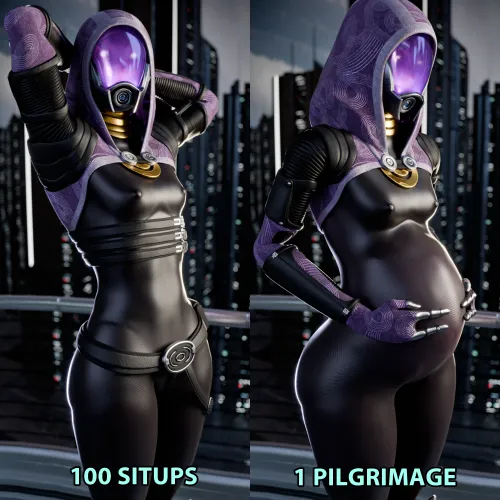 The real purpose of Tali's pilgrimage (@OffModelStudio) by OffModelStudio
