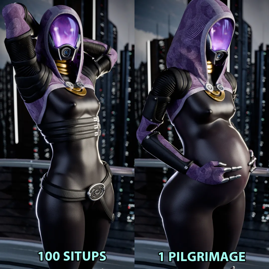The real purpose of Tali's pilgrimage (@OffModelStudio) posted by OffModelStudio