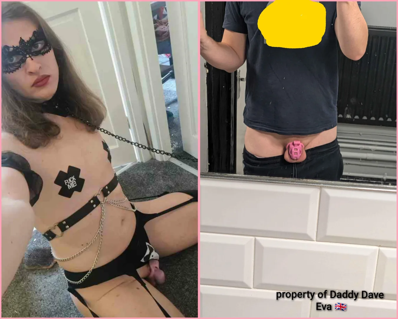 The reason why I am so strict with Eva is because she has responsibilities and a image to keep as a harem sissy wife. Because of that it is mandatory that she maintains that body and goes to the gym and of course being chastised posted by D-Dave_