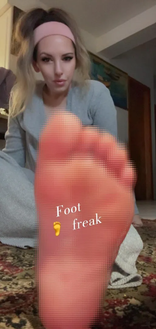 The scent of my feet is your obsession , breathe in and remember who owns you .. be obedient and maybe one day you can have a peek.. maybe posted by Miss-marilyn-23