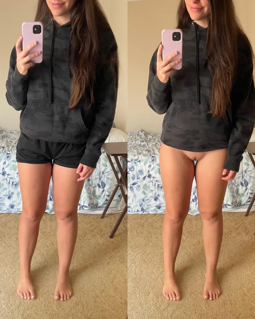 The shorts come off first posted by Emmashared