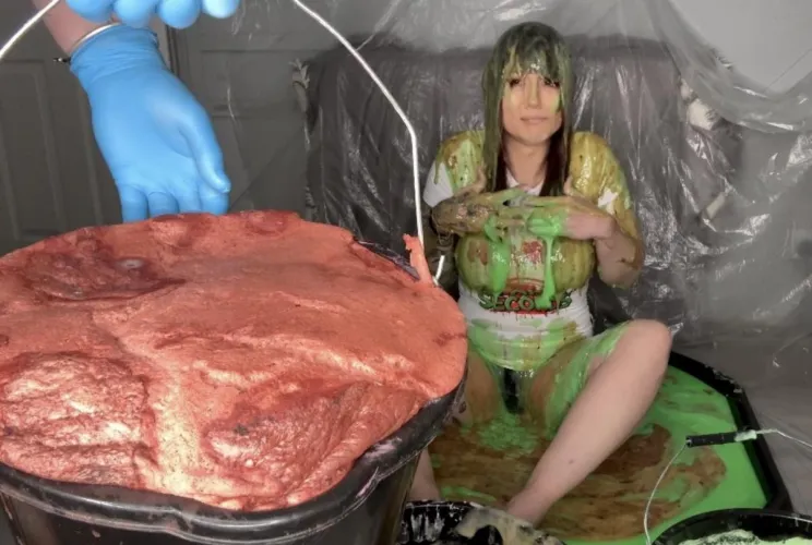 The slops look like gross traffic lights  by MessyMegan_pkr