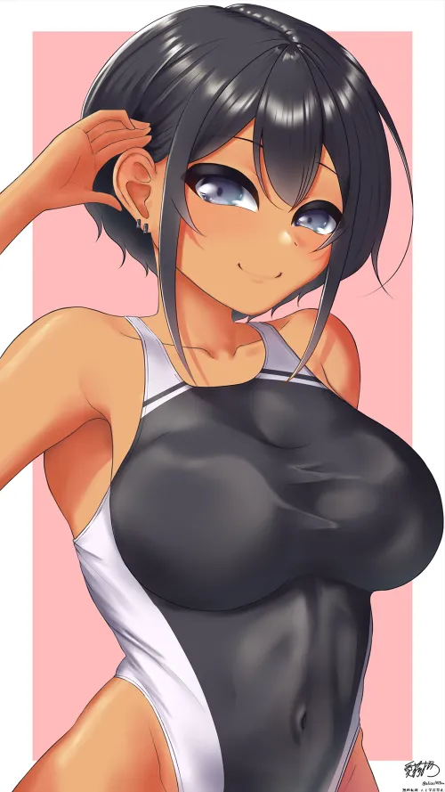 The star of the swimming team by McKnight94