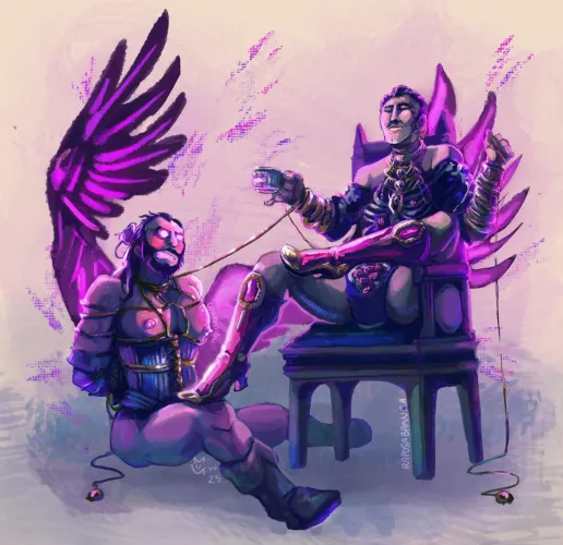 The Taming of the Spite   [OC] by raposabrancaart