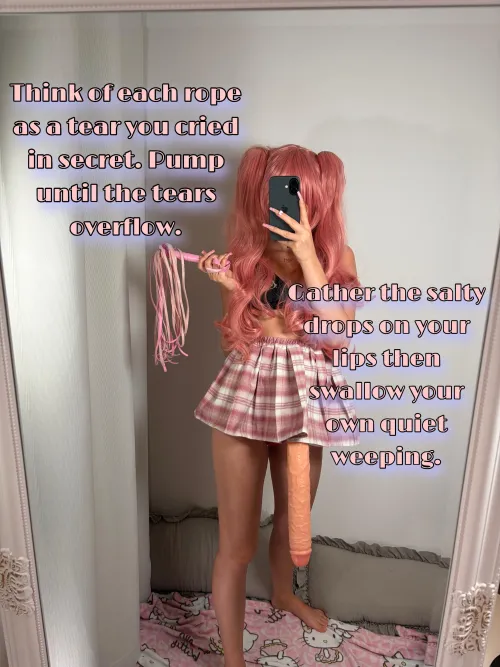 The taste of secret weeping‍ by PinkDolxo