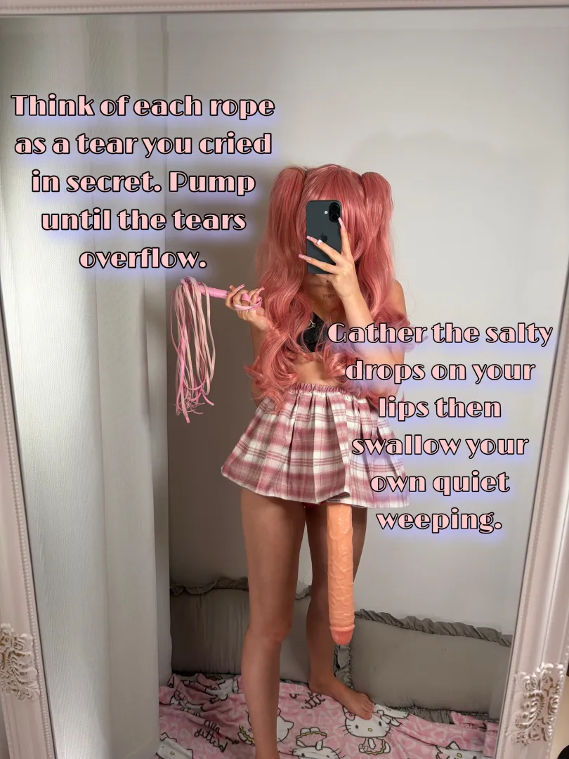 The taste of secret weeping‍ posted by PinkDolxo