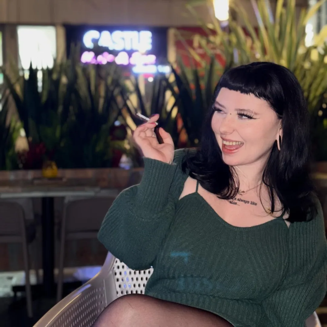 The tension between me and a cigarette after a drink posted by _grapfruit