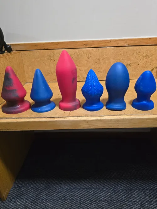 The topped collection in size order by Butt_plugboy