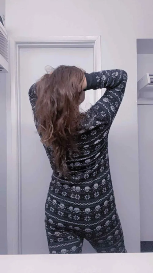 The way this onesie hangs off my body make it so comfy. by Ok-Yogurtcloset5915