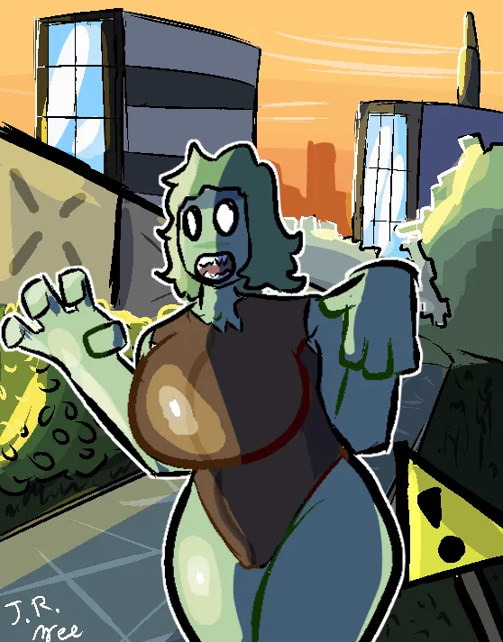 The zombies are coming... posted by cedric5318