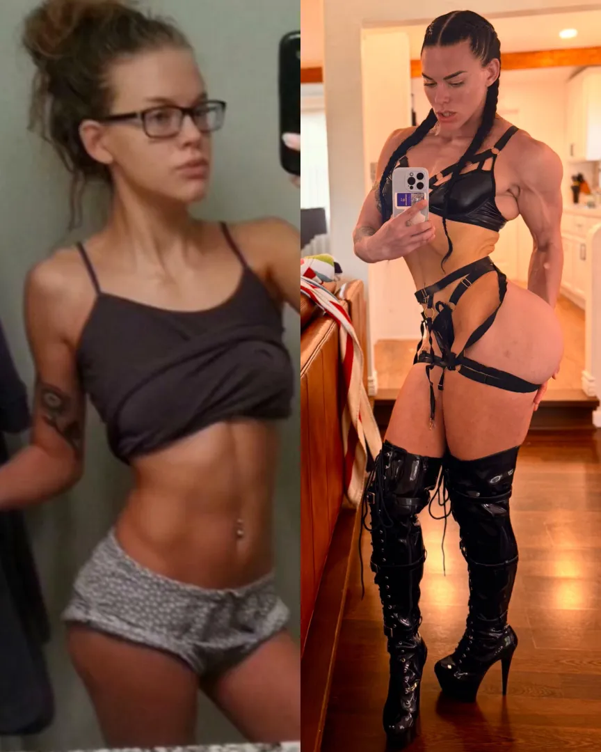 Then and Now. How many years do you think this took? Lexa Stahl / Temptress Lexa posted by lexa_stahl