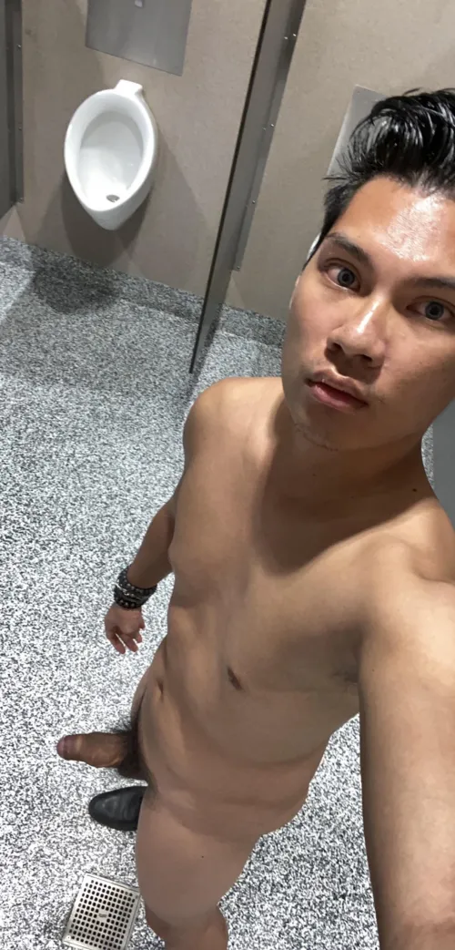 There should be a restroom attendant checking in our clothes so we have to use the restroom naked. by ItsBrxntstxrmEO