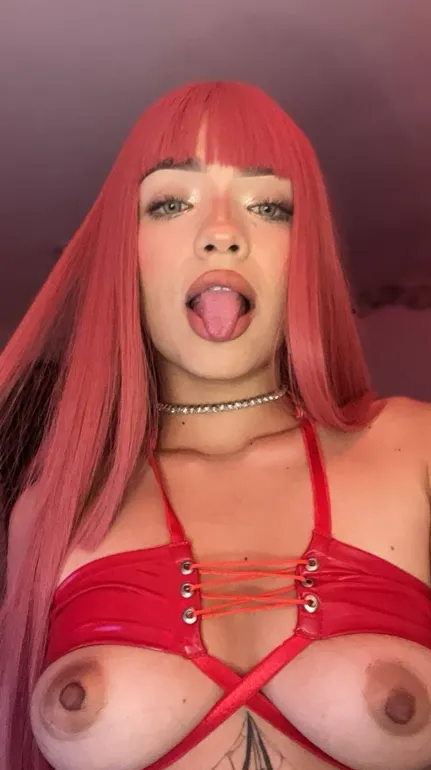 There's a freak behind this cute face posted by alfa_angelicX