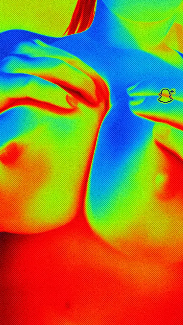 Thermal pic makes my yitties look good  posted by PrudentProduct4887