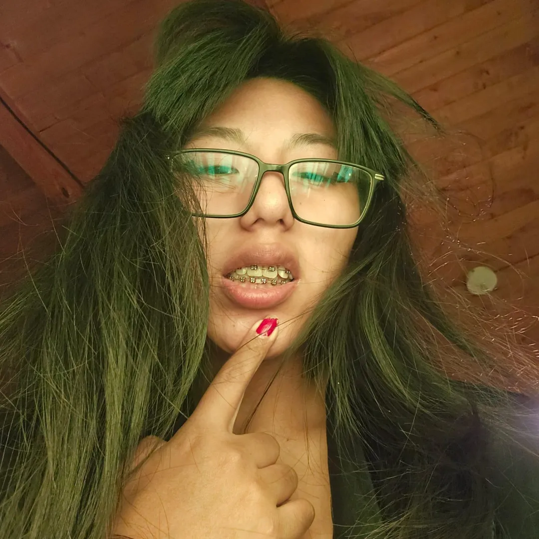 These braces make my smile look innocent but my instructions for you are anything but sweet posted by Virtualuuxx