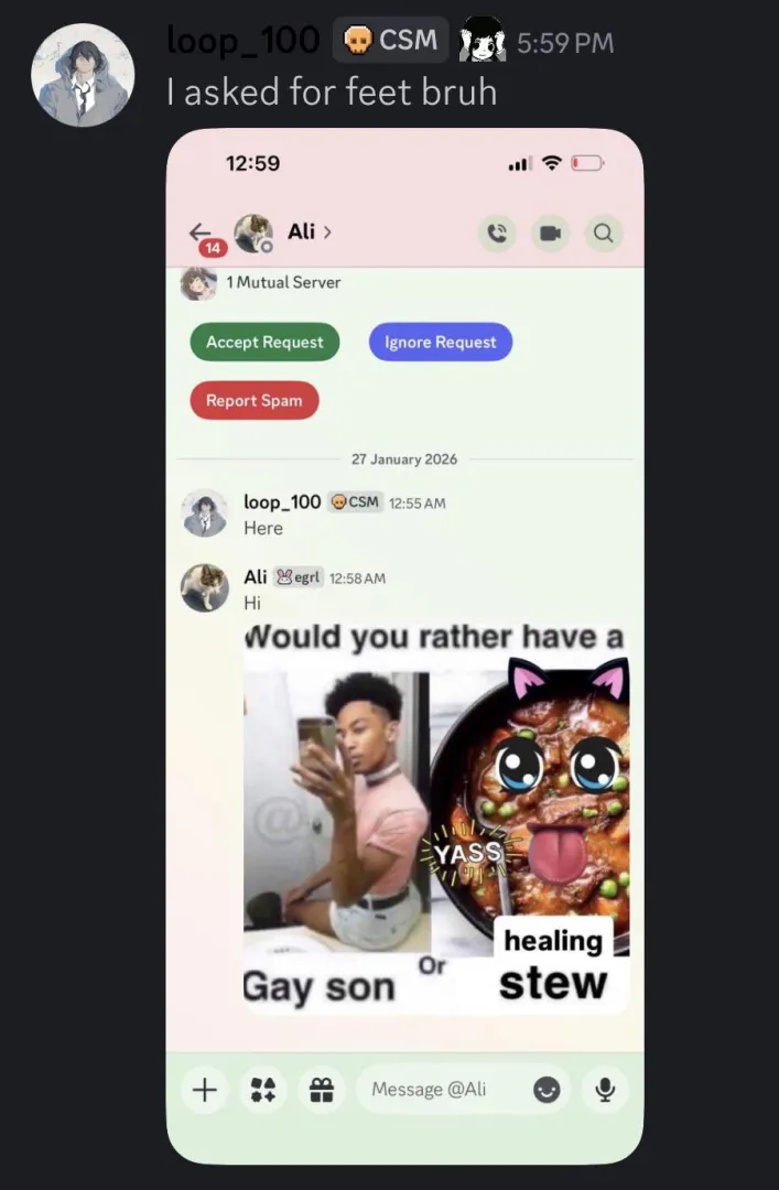 These chuds gotta start healing posted by limbfullife