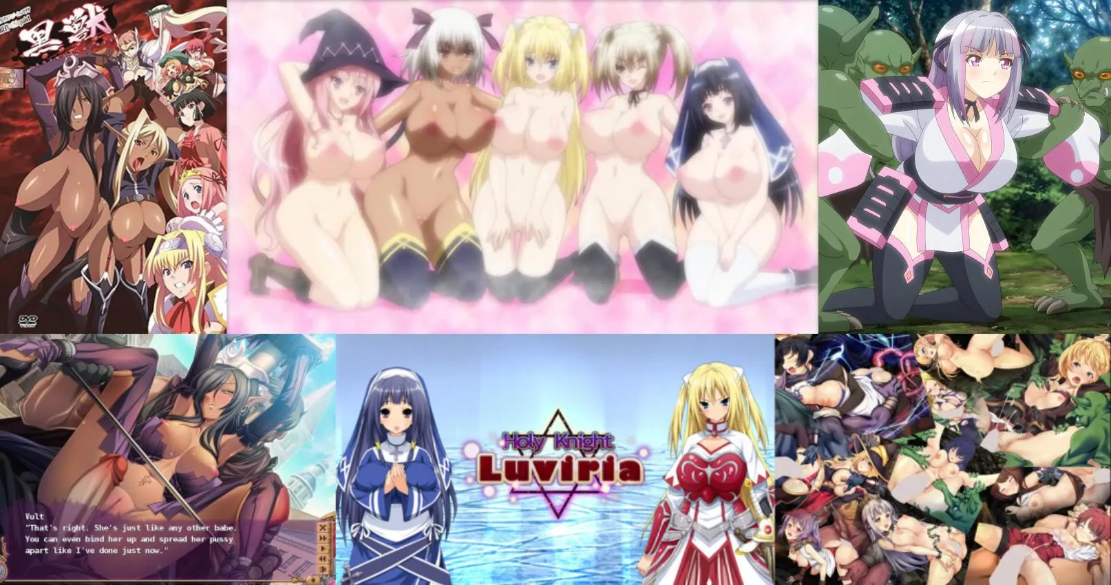 These ovas are based on games posted by chutneyglazefan