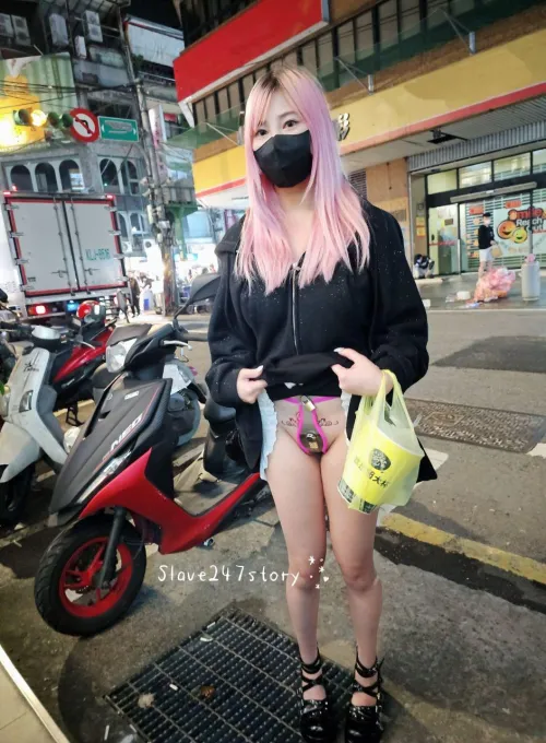 They noticed my chastity belt and thought I was a strange girl. by slave247story