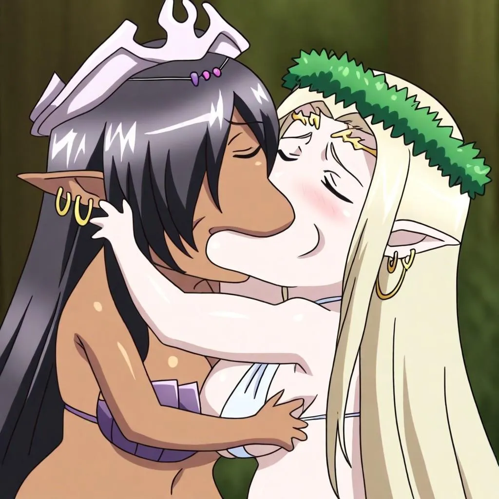 They should kiss art by@MilliaRaml8993 posted by hero646574