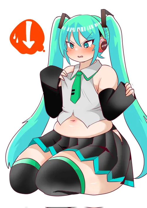 Thick Miku (toysikisizuoka) by shader0103