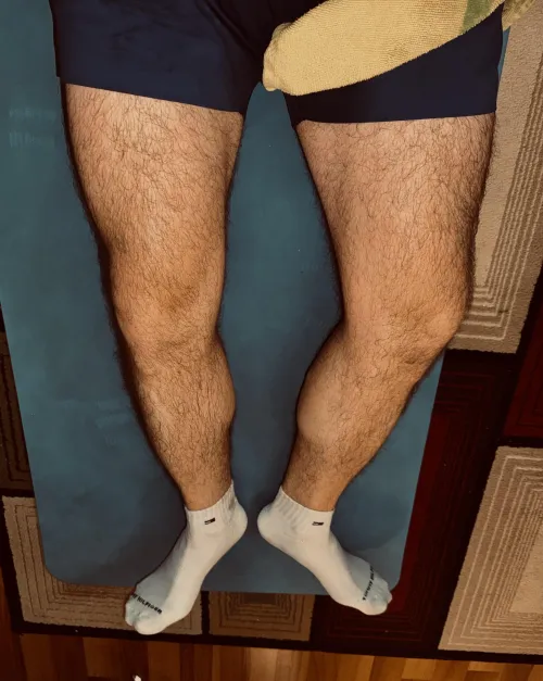 This could be your view after my long and wet gym session  by theaibatman