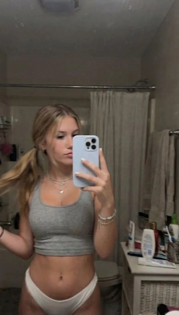 this crop top and tiny underwear too much for you posted by smoakinghot