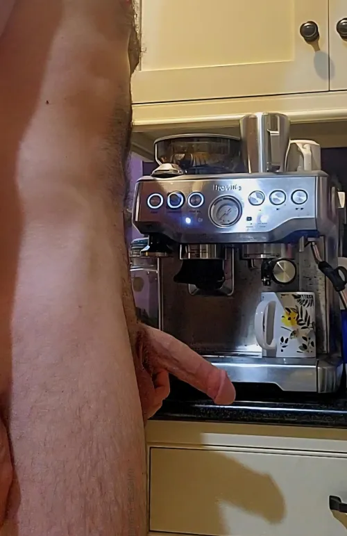This cut cock is great for adding cream to your coffee by jesse_wayland