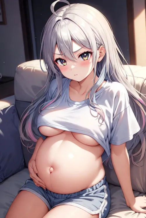 This Huge Belly Is All Your Fault, You Heartless Idiot! by pendery1