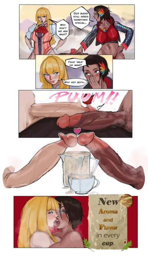 This is hot (white) coffee right? And pls guys post hentai on this server by lover566