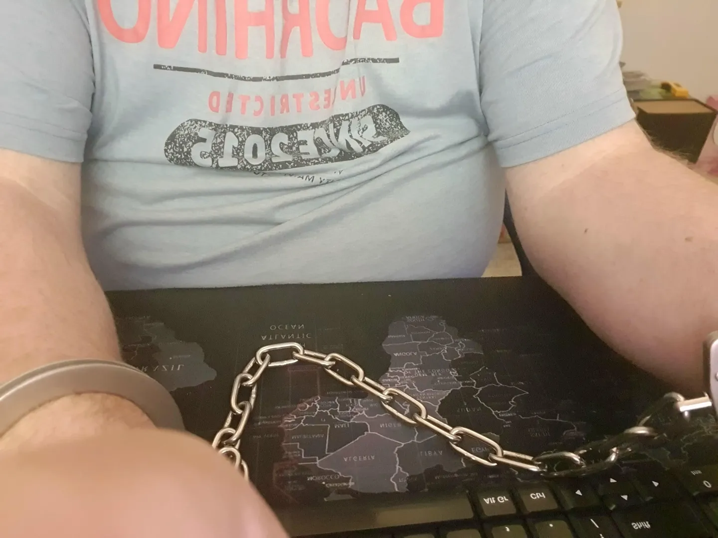 This is how I work from home in selfbondage of course posted by Sissy_Emma_Cornwall